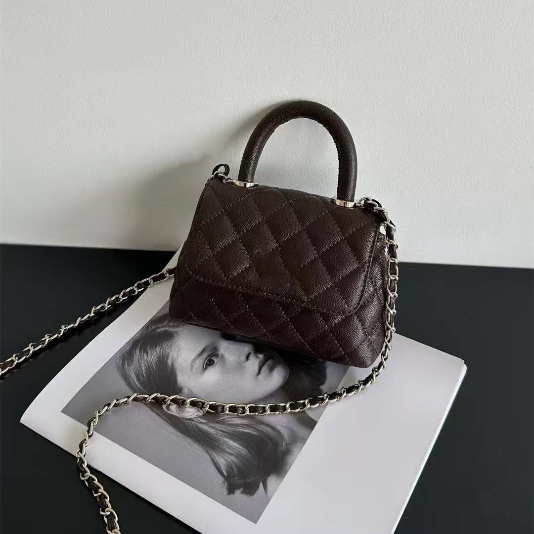 quality Designers bags chain bag Embroidery grid pattern crossbody bags