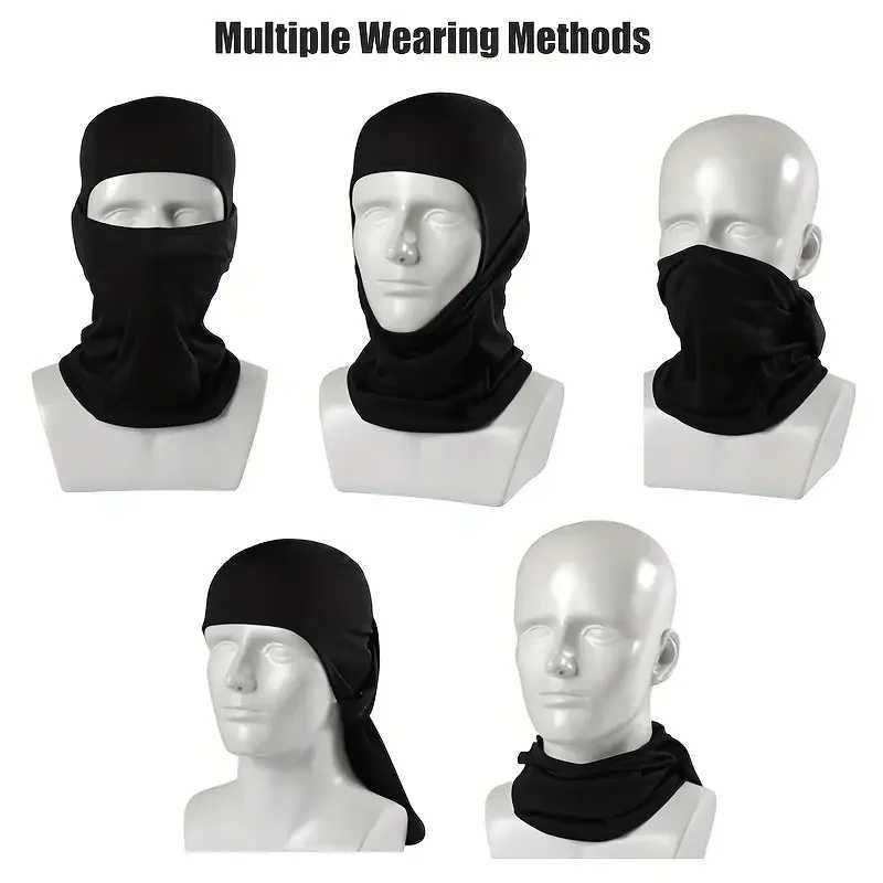 Tactical Windproof Balaclava for Bicycle Riding Full Cover Outdoor Hunting Hiking Warm Shield Ski Scarf M260320
