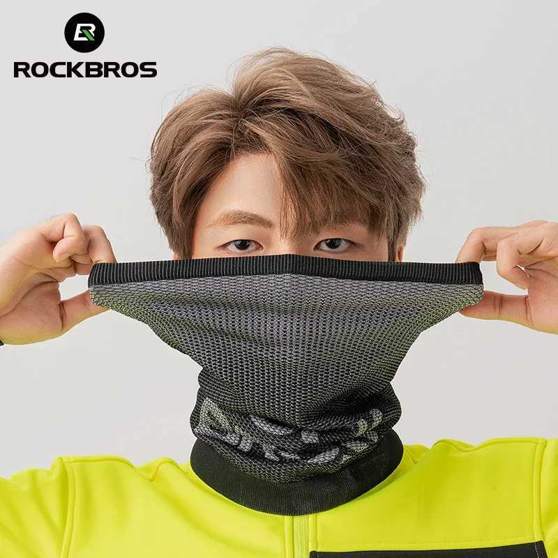 ROCKBROS Autumn Winter Face Mask High Elasticity Windproof Keep Warm Scarf Outdoor Sports Jogging Hiking Cycling wear M260320