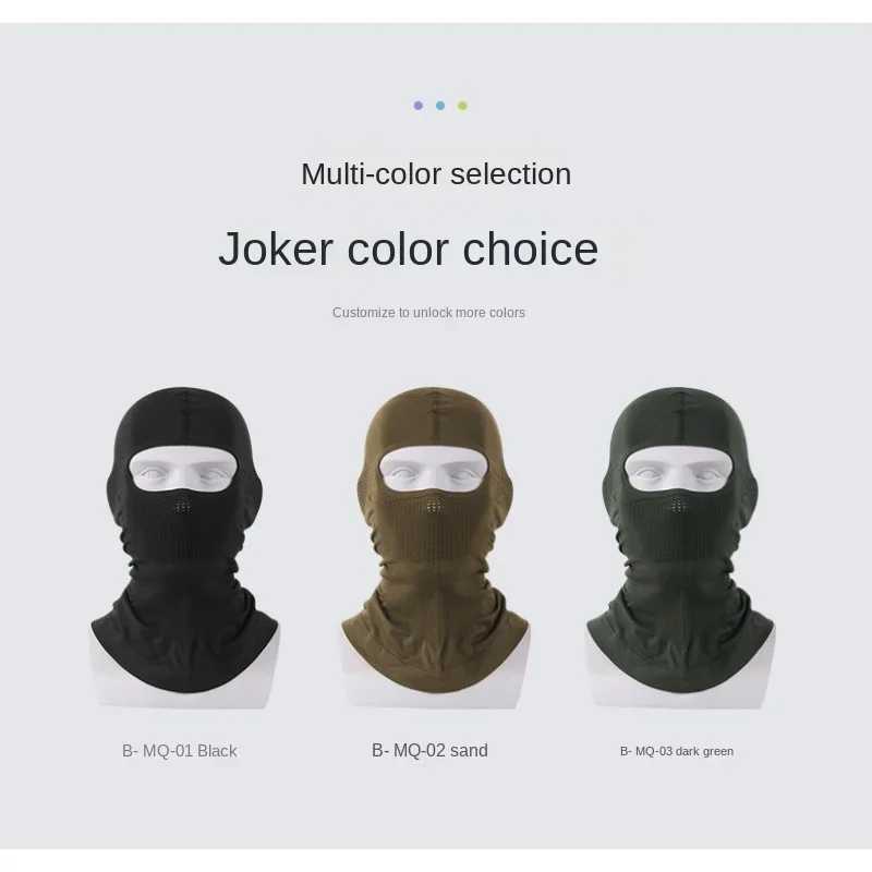 Cycling Balaclava Breathable Sport Full Face Mask Ski Windproof gear Outdoor Bicycle Motorcycle Soft Bike Quick-Dry Hood M260320