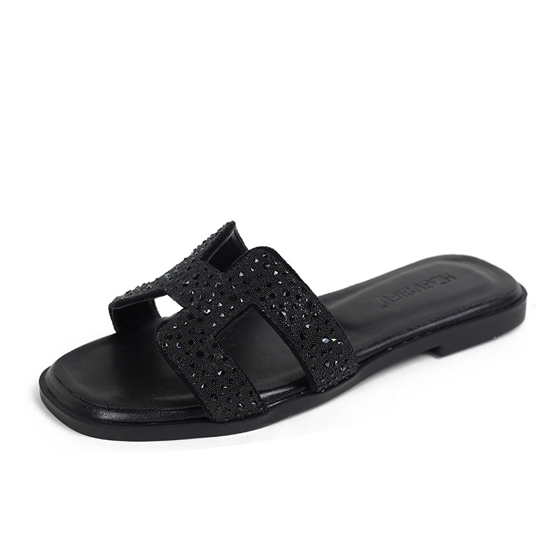 HZGUSIFU Free delivery Slippers Fashionable Japanese minimalist women's cork slippers for casual wear