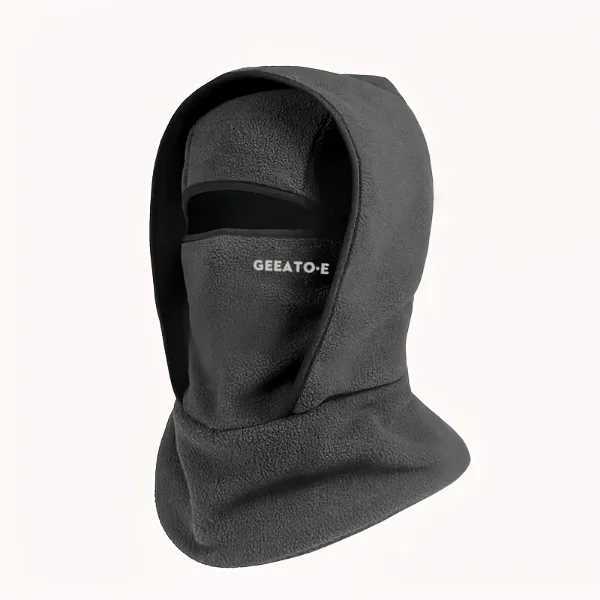 Autumn Winter Fleece Balaclava Cycling Cold-proof Windproof Warm Hood and Hat Thicken Thermal Ski Windproof Women Men M260320