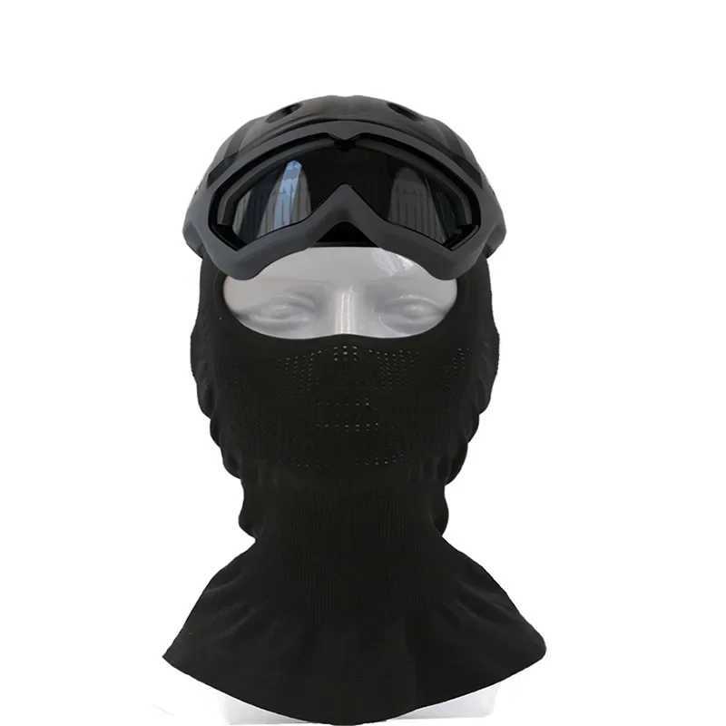 New Full Face Scarf Ski Cycling Full Face Cover Camouflage Balaclava Winter Neck Warmer Tactical Airsoft Helmet Liner M260320