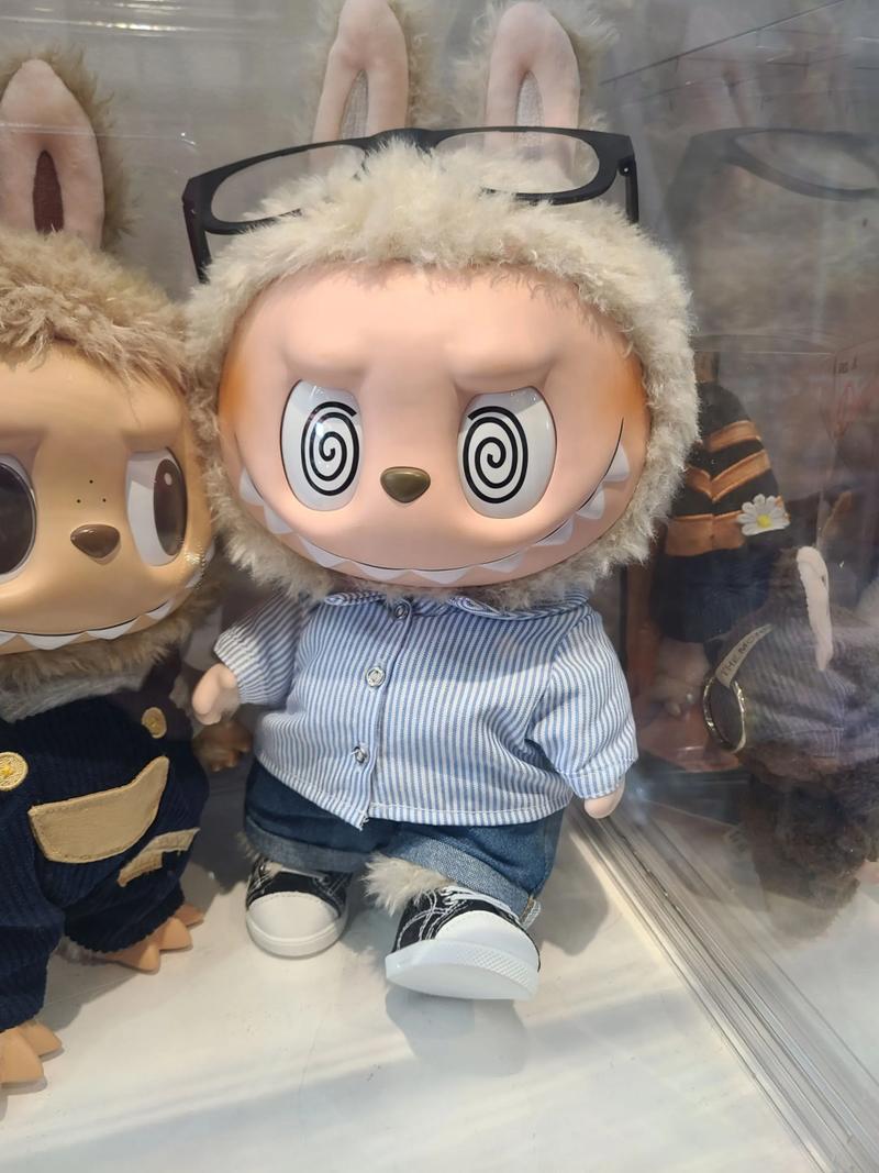 40cm LABUBU the MONSTERS FLIP WITH ME Vinyl Plush Doll Cutie Lovely Collectible Blind Box QIAOWANTONG