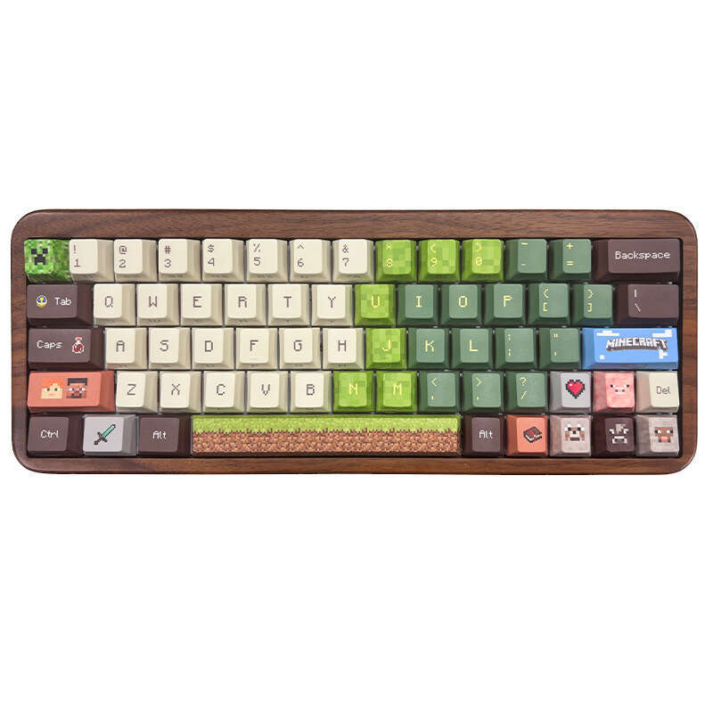 Famous Brand Cross Border Hot Sale PBT Dye Sublimation Keycaps Original Side Engraved Translucent Mechanical Keyboard Keycaps CKS