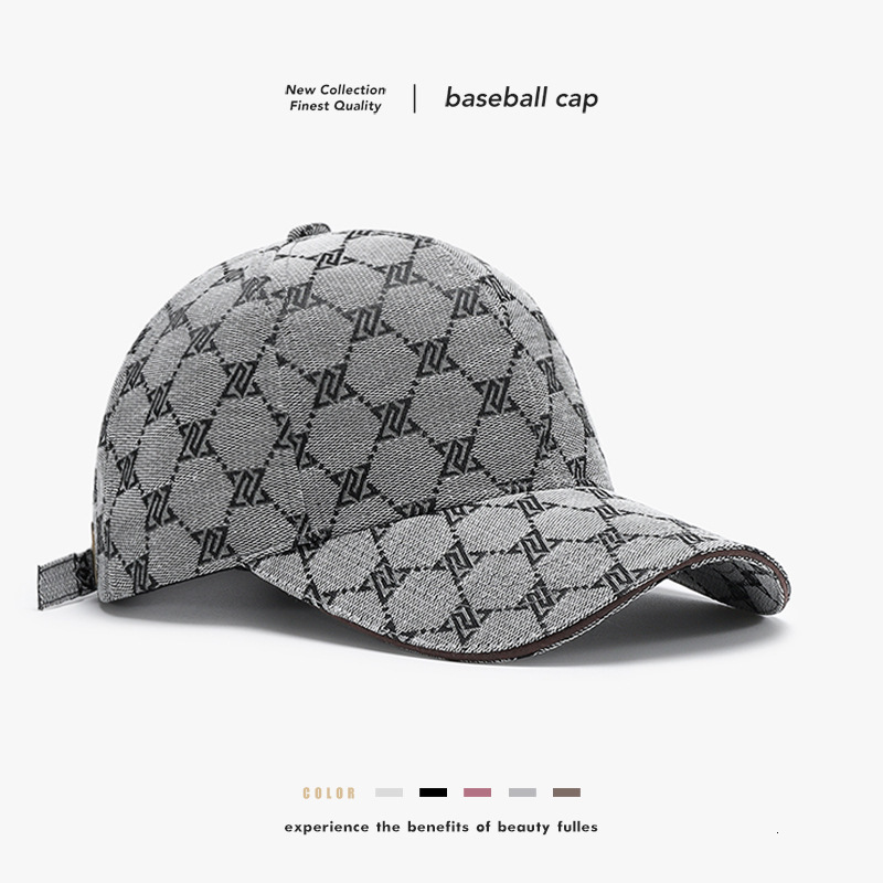 Hard-top Baseball Cap With A Wide Brim Designer Hat Suitable For Shopping Outdoor Activities Travel And Vacation With An Arc-shaped Brim And Stylish D