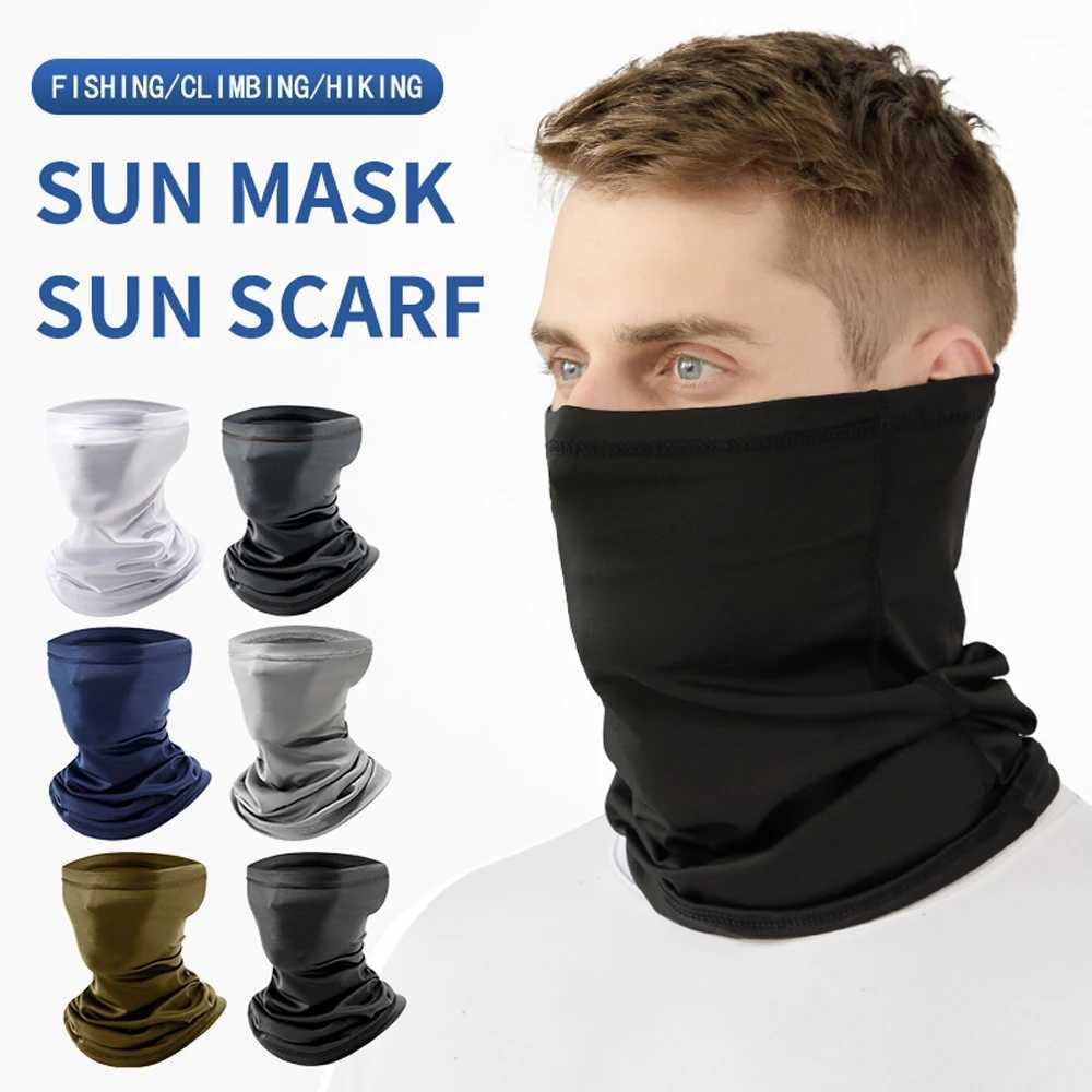 Cycling sun protection scarf outdoor fishing breathable quick-drying motorcycle scarf ice silk cycling mask M260320