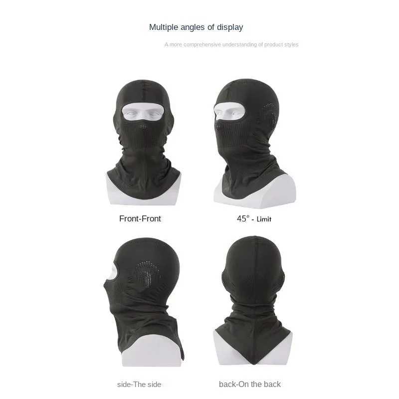 Cycling Balaclava Breathable Sport Full Face Mask Ski Windproof gear Outdoor Bicycle Motorcycle Soft Bike Quick-Dry Hood M260320