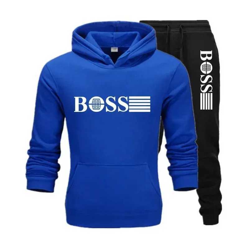 2025 Autumn/Winter fitness sets mens and womens casual sets paired with fashionable hooded sweatshirts and sweatpants M260320