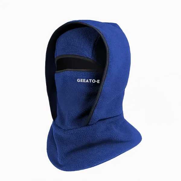Autumn Winter Fleece Balaclava Cycling Cold-proof Windproof Warm Hood and Hat Thicken Thermal Ski Windproof Women Men M260320