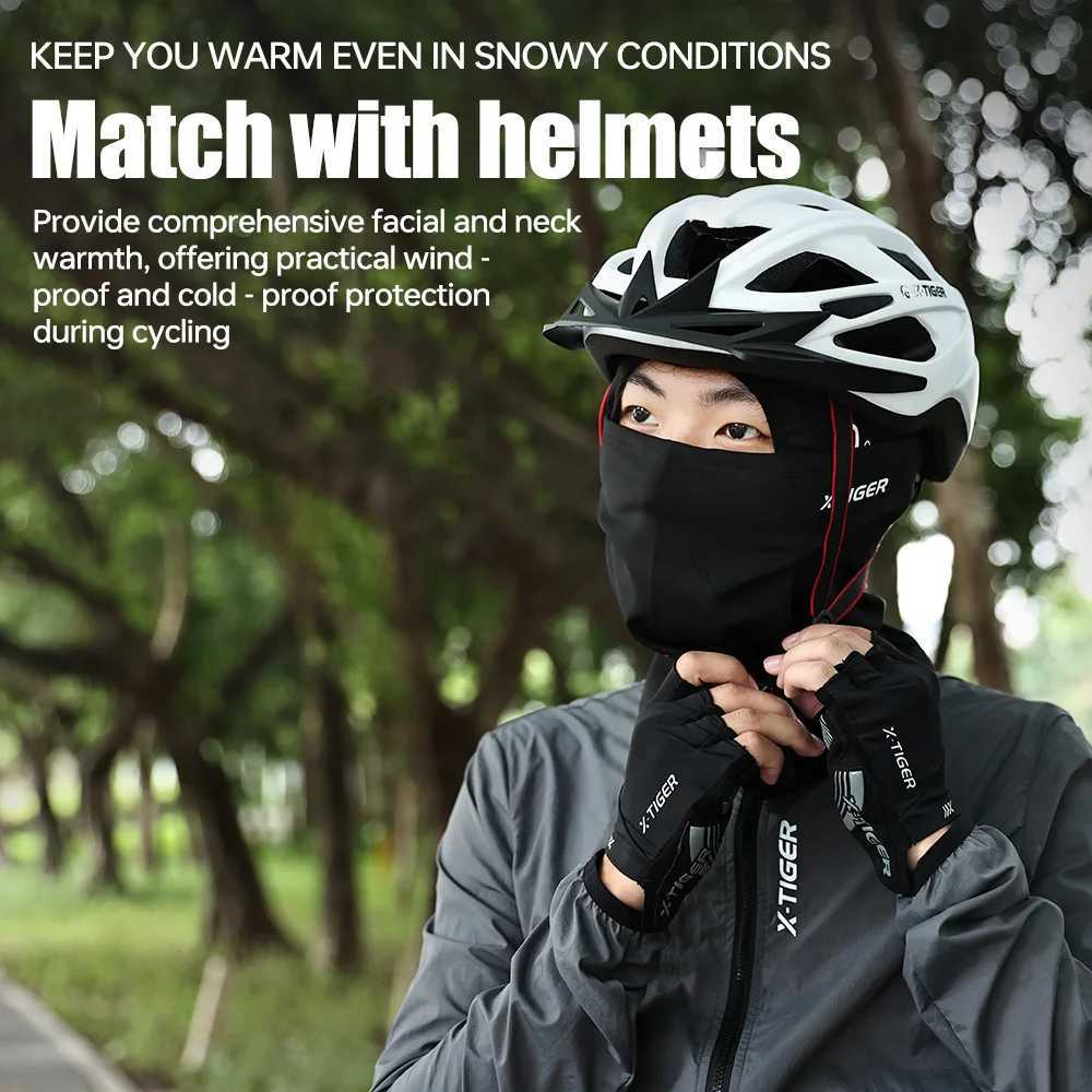 X-TIGER Winter Cycling Mask Windproof Balaclava Breathable Anti-fog Ski Masks Thermal Keep Warm Bicycle masks full face M260320