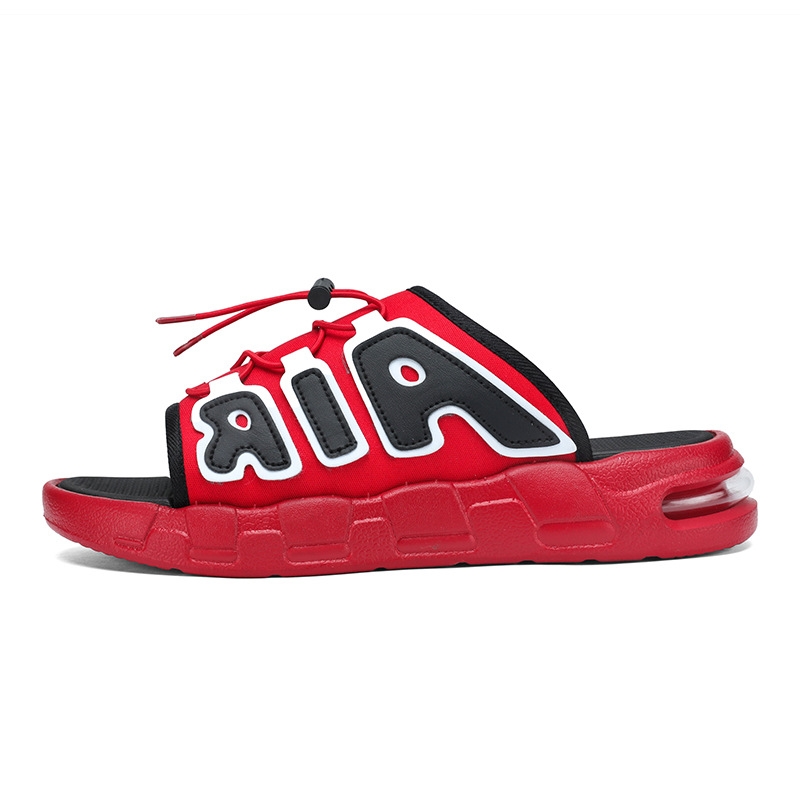 2026 Summer Men's Fashion Slip-On Slides Air Cushion Single Strap Sandals