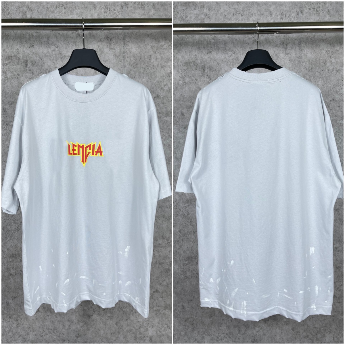 Minimal Text Print Loose Short Sleeve Tee Classic Crew Neck Soft Cotton High Street Fashion Tops for Men Women Everyday Streetwear