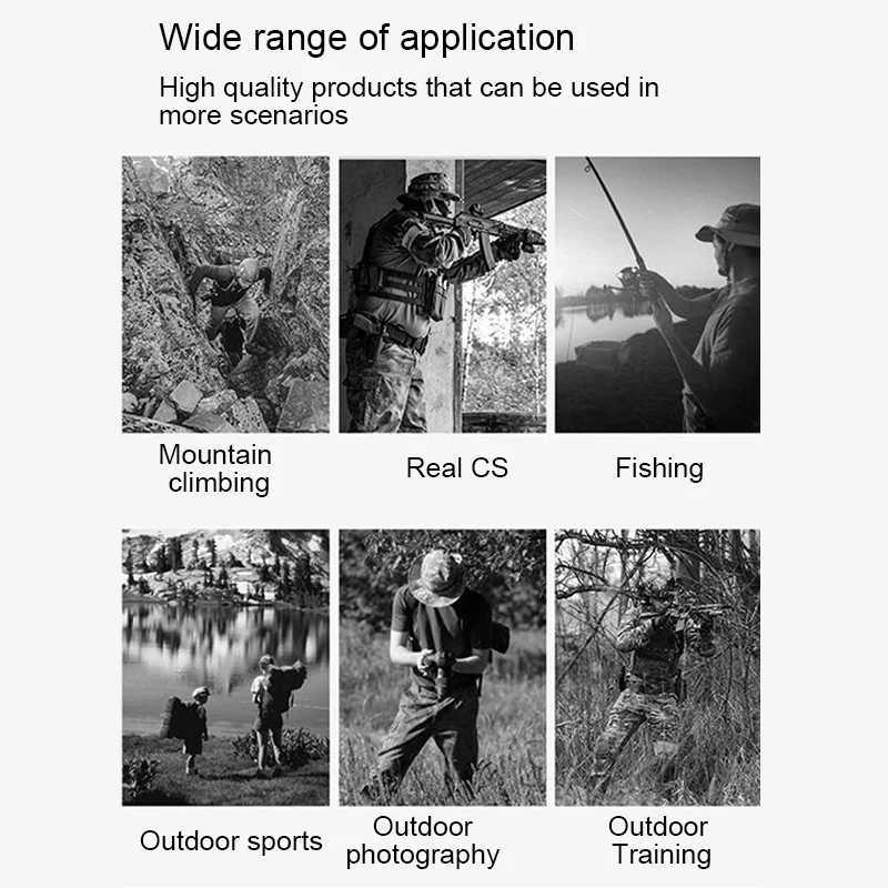 Outdoor Hiking Hunting Fishing Sun Protection Duckbill Hat Tactical Military Fan Baseball Sports Mask Set Riding Mask Bike M260320