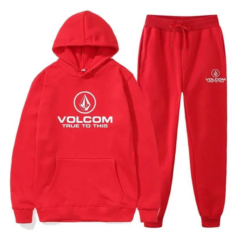 2025 new mens sports and leisure suit mens fashion suit mens autumn new two-piece set hooded M260320