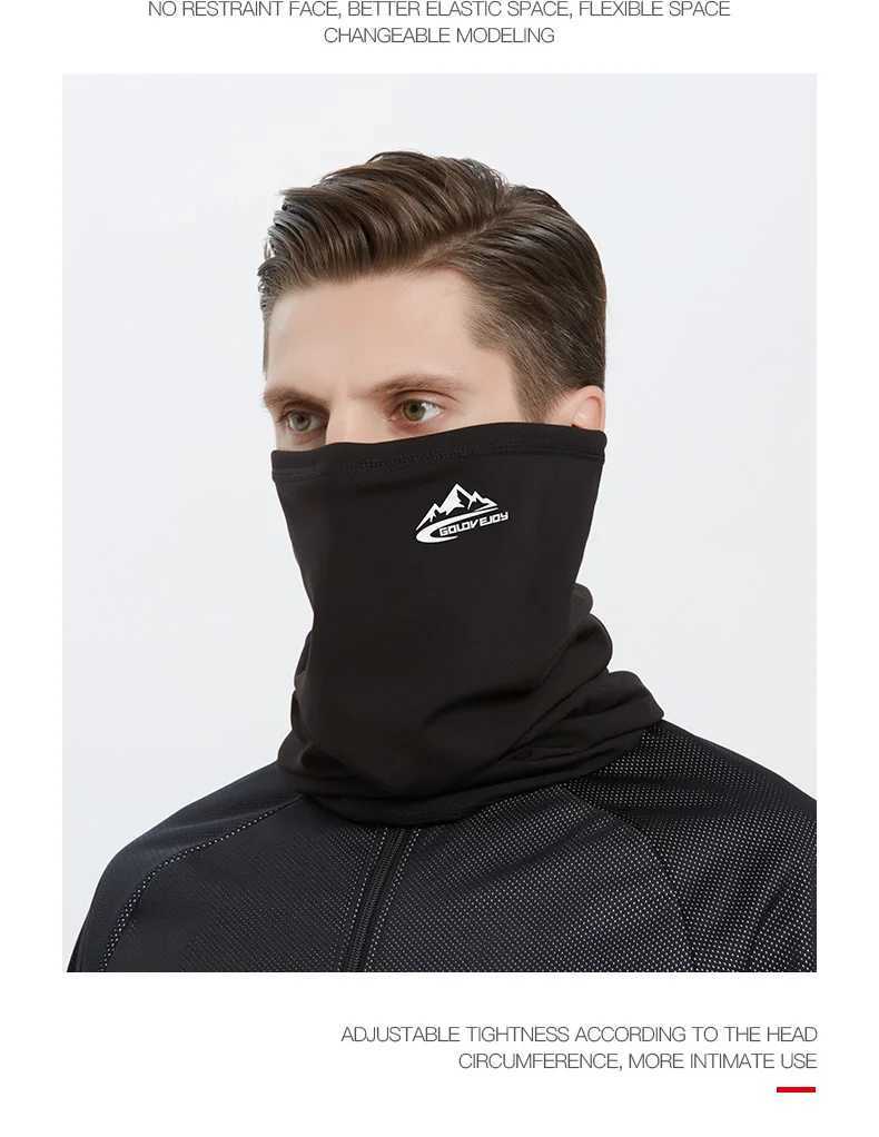 Winter Cycling Face Mask Men Women Neck Outdoor Warmer Windproof Scarf Camping Hiking Balaclava MotorcycleWarm Mask M260320