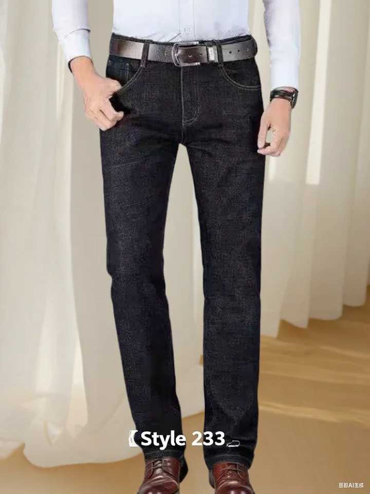 2025 Spring New Mens Slim Fit Classic Skinny Jeans Male Slim Fit Pencil Denim Blue Casual Street Style Casual Mens Skinny Jeans D260320