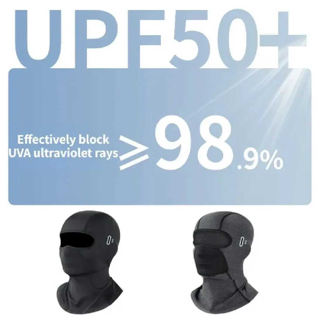 Motorcycle Balaclava Summer UV Protection Glasses Face Breathable Hole Men Women Quick-Drying Motorcyclist Winter Warm Ski Mask M260320