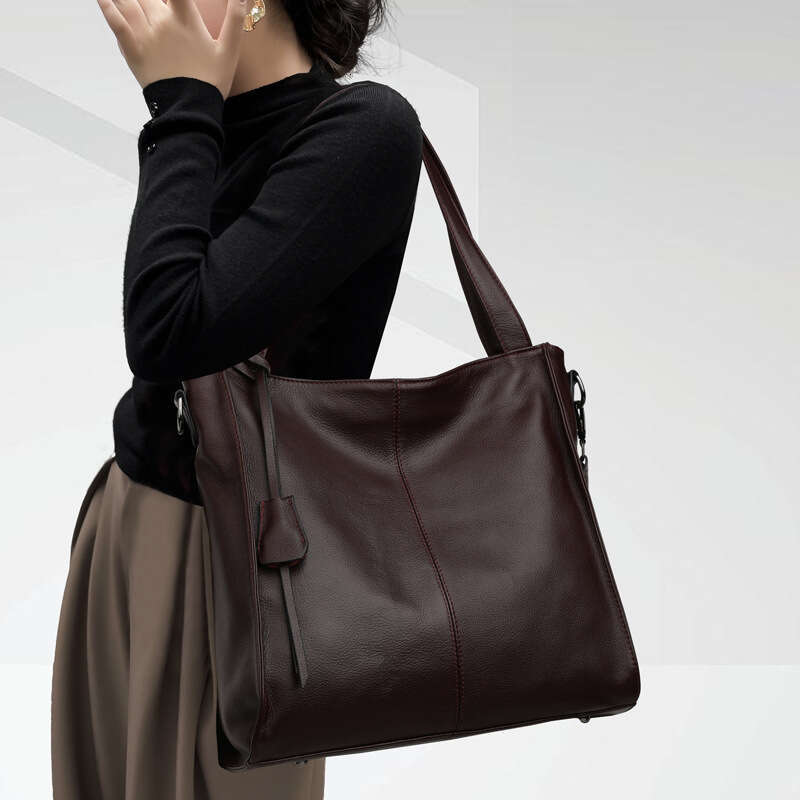 New High-End Women Bucket Bag, Large Capacity Commute Shoulder Bag, Wide Strap Crossbody Hobo Tote Bag, Fashion Ladies Handbag, Factory Wholesale SENY