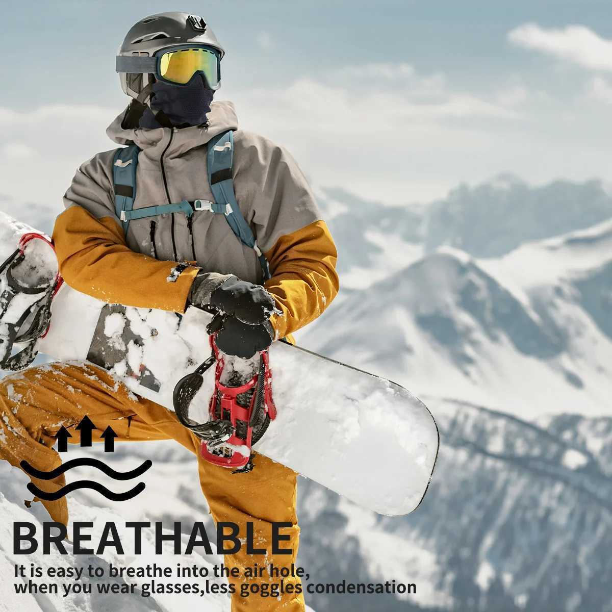 Winter Neck Warmer Gaiter/BalaclavaWindproof Face Mask for Ski SnowboardMotorcycle Cycling for Mens and Womens All Weather M260320