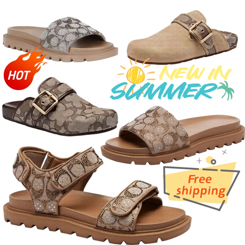 10a Designer Slippers sandals Men Women brown slides Genuine Leather Casual Shoe summer beach gladiator Mules hasp Woman Flat Slide Designer sandals Size34-44 2026