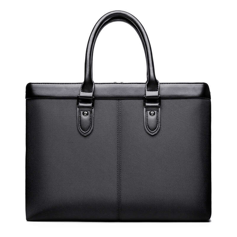Luxury Men's Briefcase Business Handbag Large Capacity Waterproof Oxford Cloth Laptop Bag Shoulder Tote Bag For Meeting Business Trip SENYY