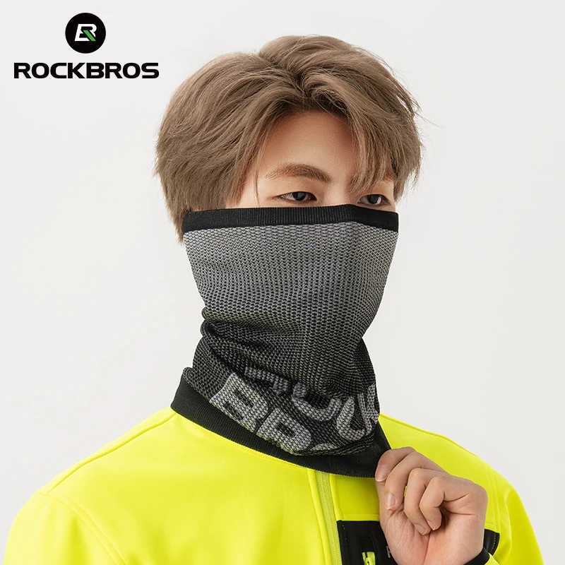 ROCKBROS Autumn Winter Face Mask High Elasticity Windproof Keep Warm Scarf Outdoor Sports Jogging Hiking Cycling wear M260320