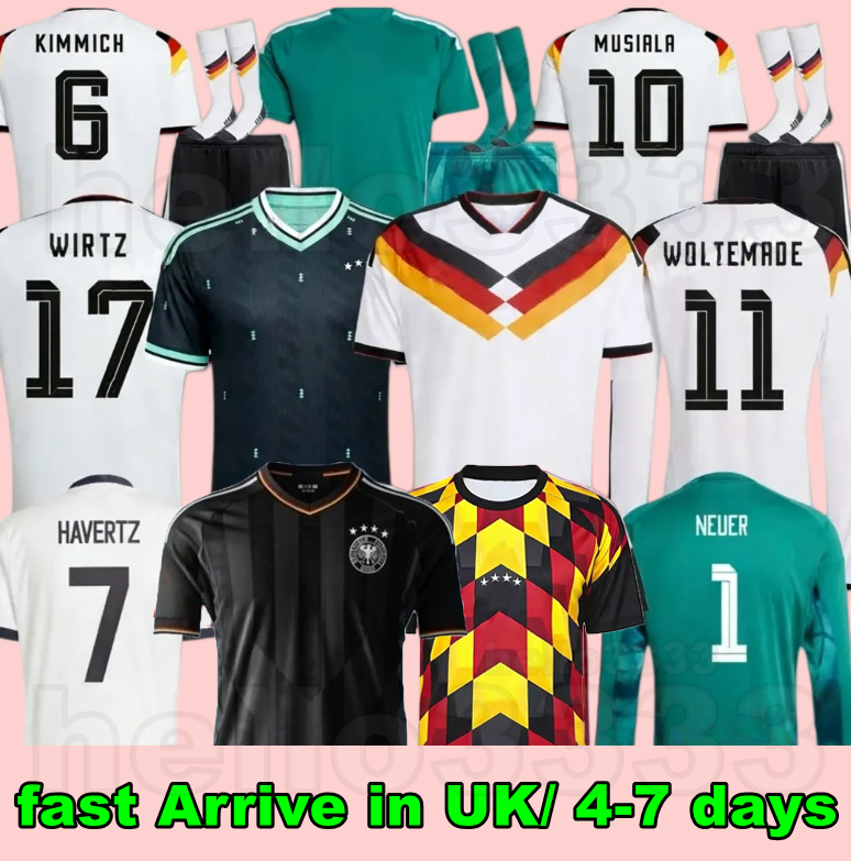 Germany jersey 2026 World Cup 25 26 soccer jerseys Kit Women football shirts men kids set goalkeeper Deutschland HAVERTZ GNABRY Long sleeves goalkeeper training