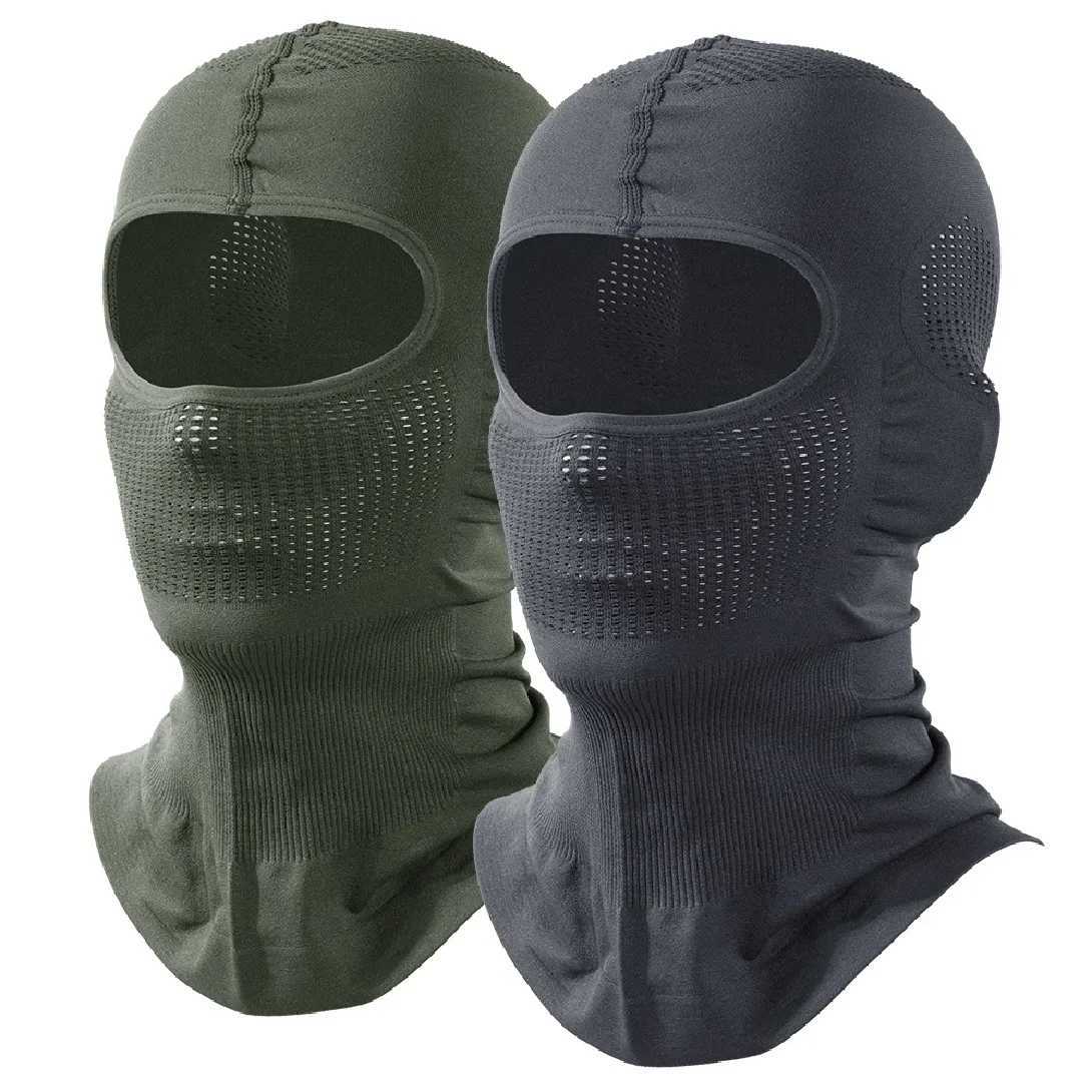 Balaclava Hat Full Face Mask Breathable Sun Protection Elastic Face Cover for Sports Hiking Camping Ski Outdoor Scarf Men M260320