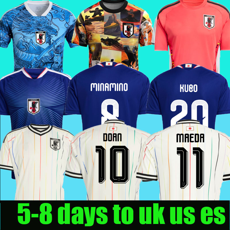 2026 2027 Japan soccer Jerseys Cartoon classic Shirt UEDA ITO ISAGI ATOM TSUBASA MINAMINO DOAN KUBO MITOMA TOMIYASU ENDO NAKATA y-3 26 27 Japanese Football Shirt