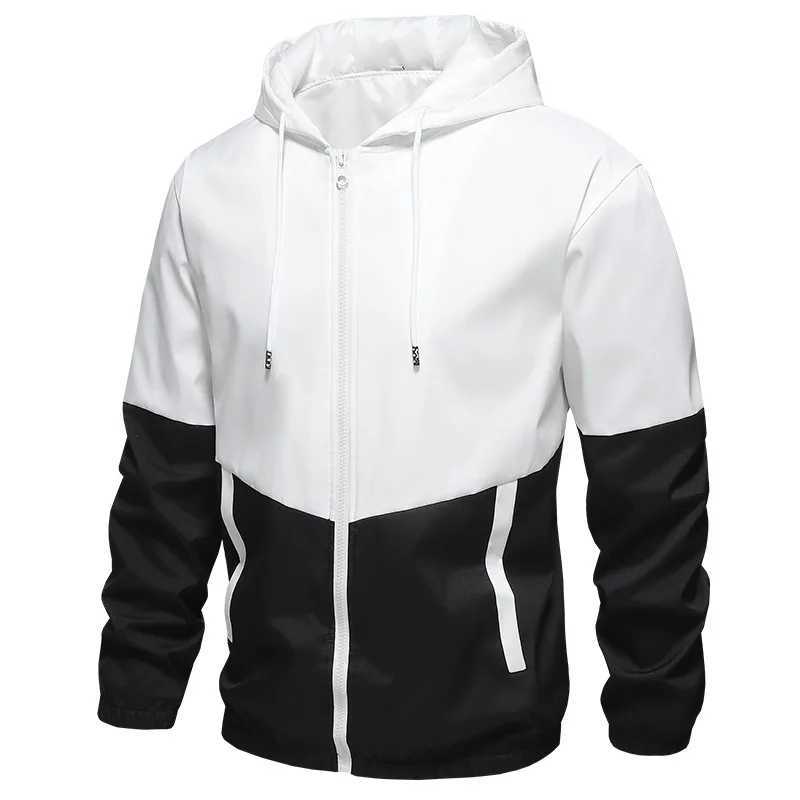 2026 New Mens Tracksuit Clothing Set Zipper Hoodie Sweatpants 2 Piece Hooded Long Sleeve Sportswear Sweatshirt Suits M260320