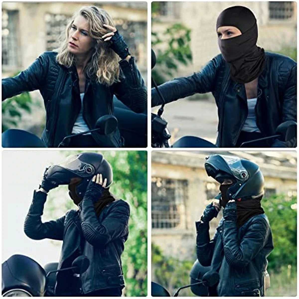 Balaclava Face Mask Full Coverage Ski Motorcycle Hood for Men/Women Cold Weather Tactical Protection M260320