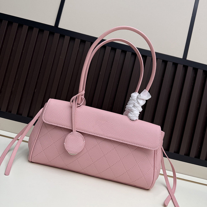 7 Colors 26S Cerf Tote Bag Designer Women Shopping Bag Grained Calfskin Handbag Clutch Leather Bag Fashion Lady Shoulder Bag Suede Underarm Hand Bag Purse 29x16x12cm