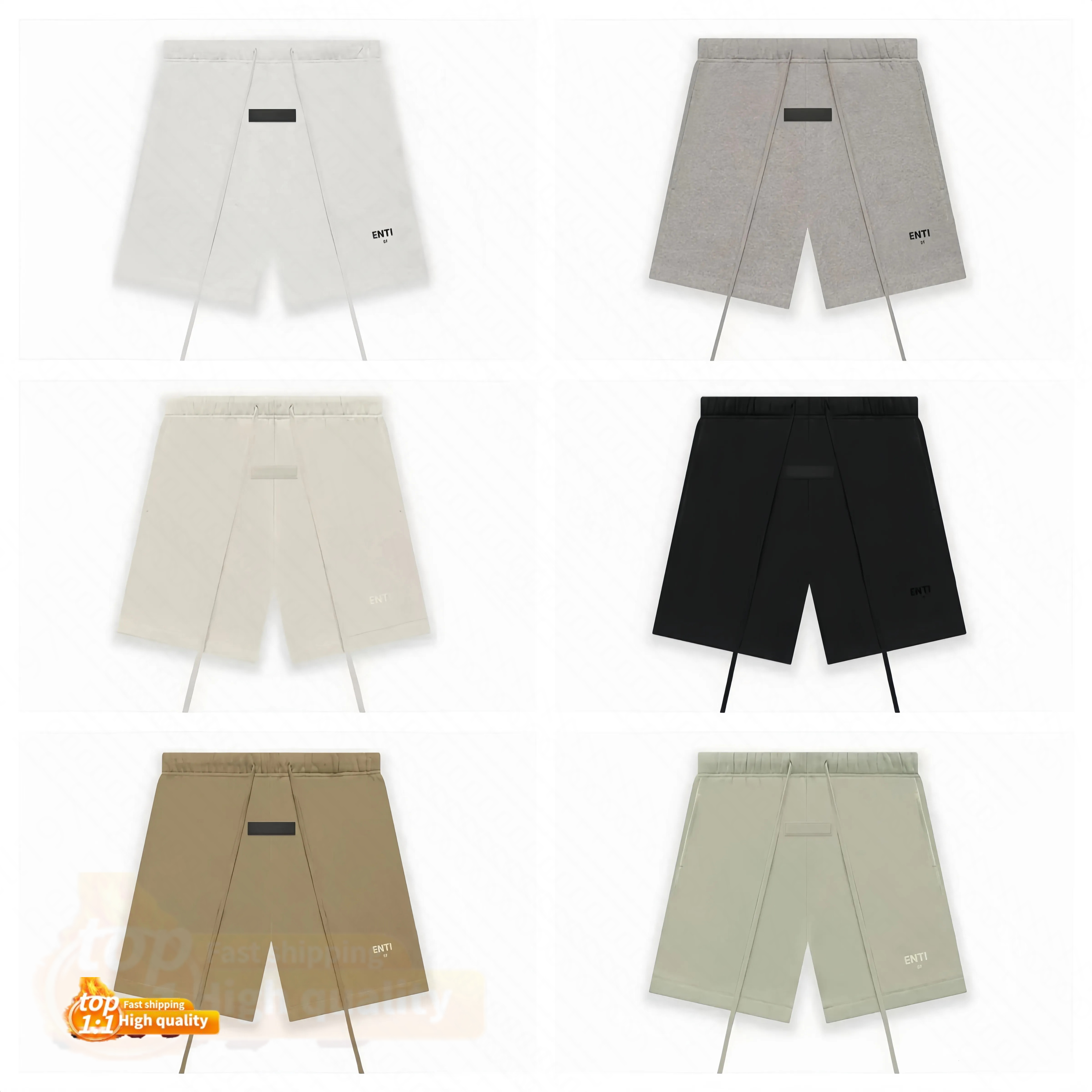 Short Designer men Letter Printed Mens shorts Loose Oversize Style Drawstring Knee Length summer Shorts Casual Sports