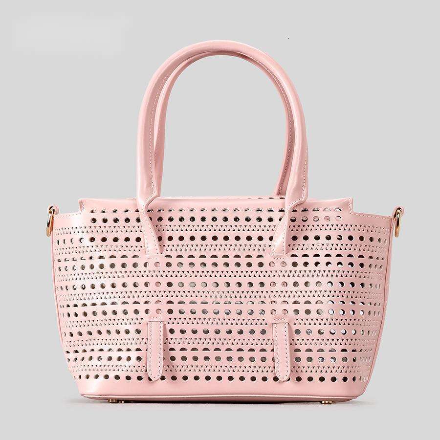 Large Capacity Hollow Woven Tote Niche Casual Handbag Vacation Basket Mother Beach Bag