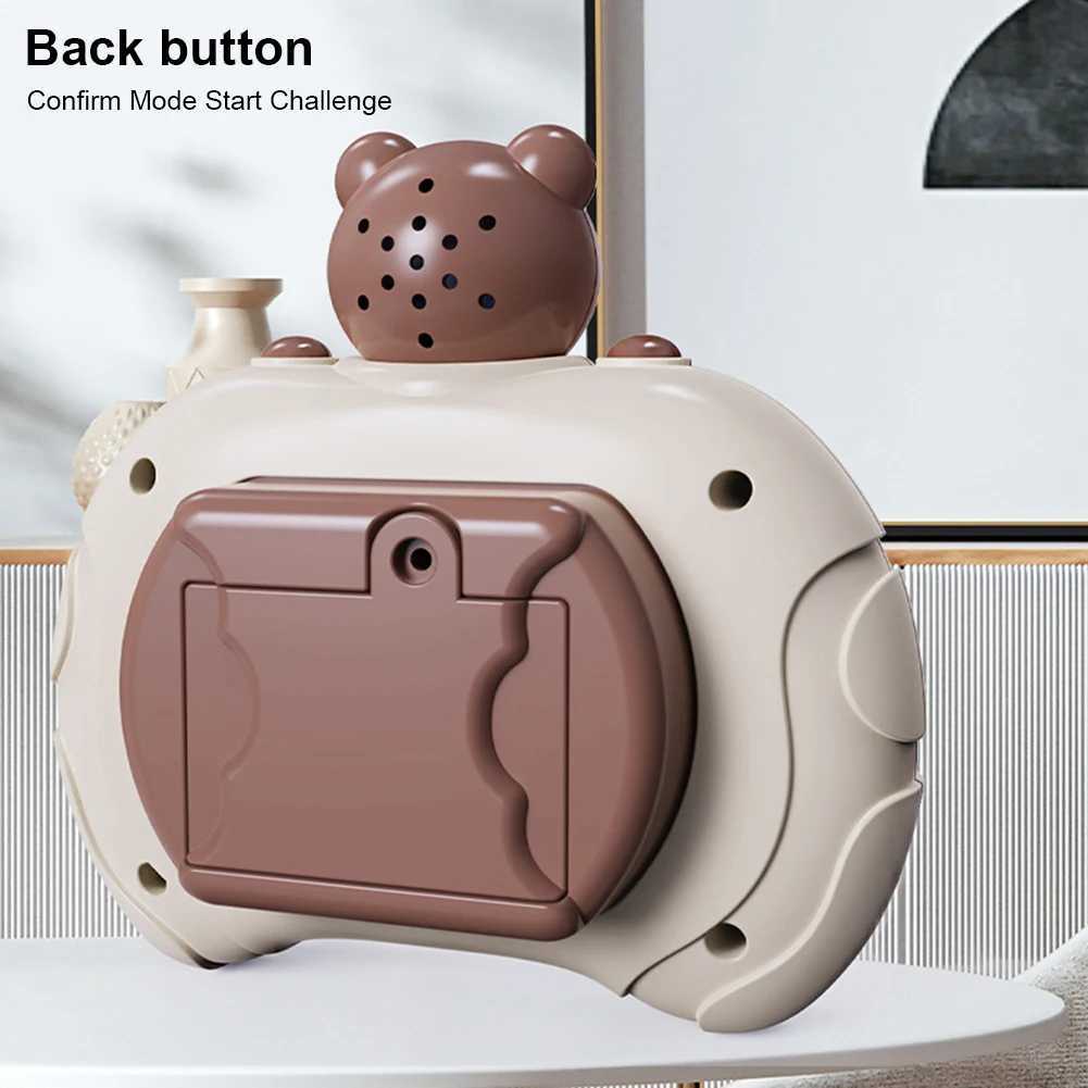 Mini Mole Whacker Toy with Sound Light Creative Mole Attack Game Decompression Toys Hit The Gopher Game Machine for Baby Toddler Y260319