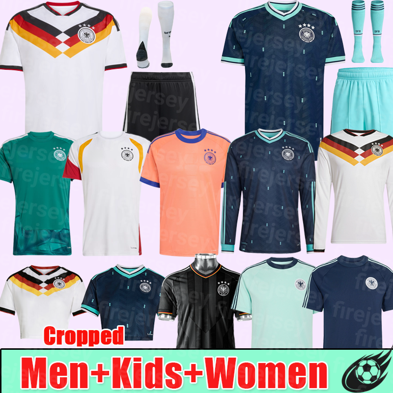 Germany jersey 2026 World Cup 26 soccer jerseys Kit Women cropped football shirt men kids set Deutschland HAVERTZ Long sleeves goalkeeper training Third black S-4XL