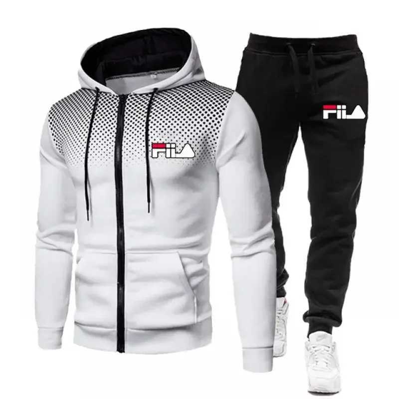 Mens Sets Hoodiespants 2026 Sport Suits Casual Sweatshirts Tracksuit Male Casual Sports Jacket Jogging Sportswear Suit M260320