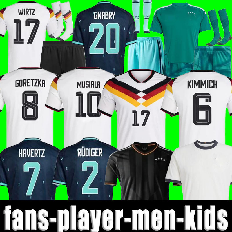 GermanyS jersey 2026 soccer jerseys MUSIALA HAVERTZ 26 27 HOME AWAY KIDS CHILD KIT KROOS KLINSMANN MULLER KLOSE SCHWEINSTEIGER RIEDLE WOLTEMADE football shirt