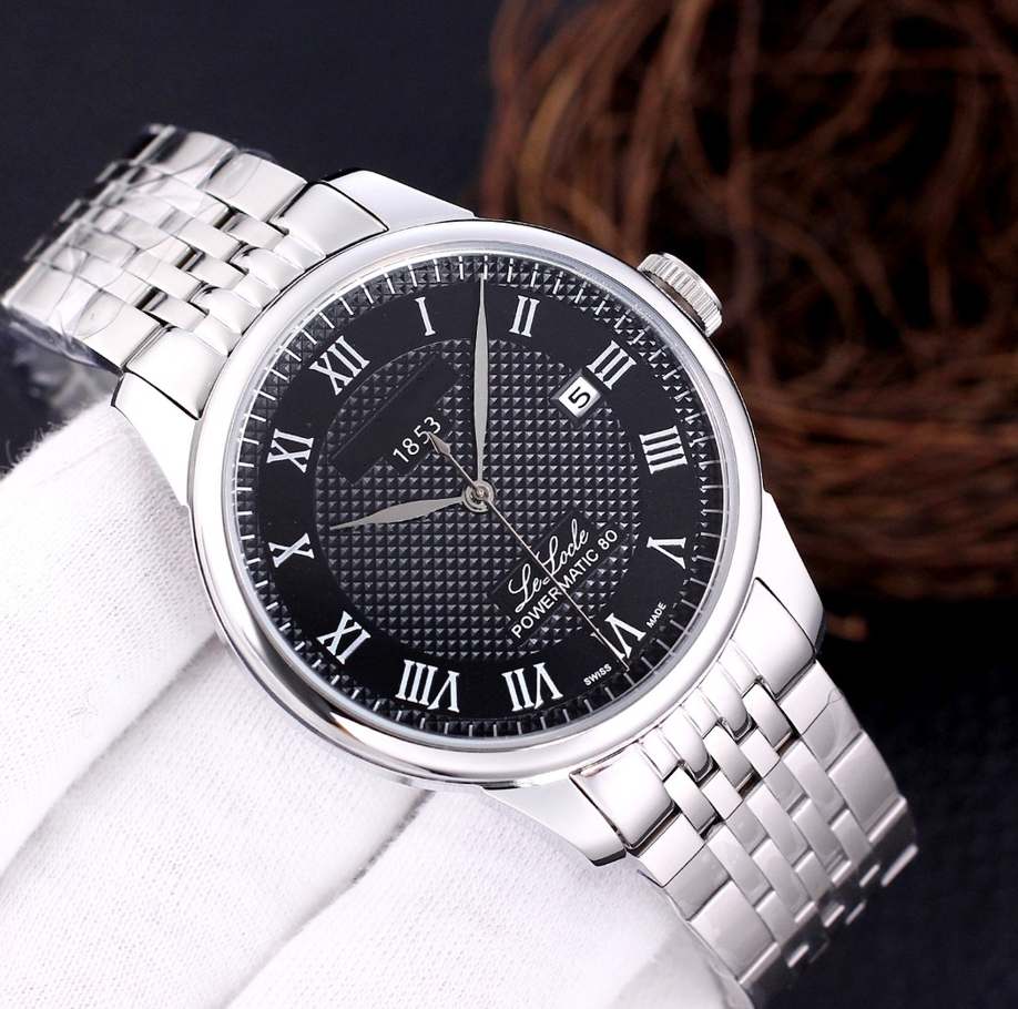 New Mens 1853 TISSOTSitty Watches Automatic Mechanical Stainless Steel Super Luminous Locle Wristwatches women waterproof watch #22