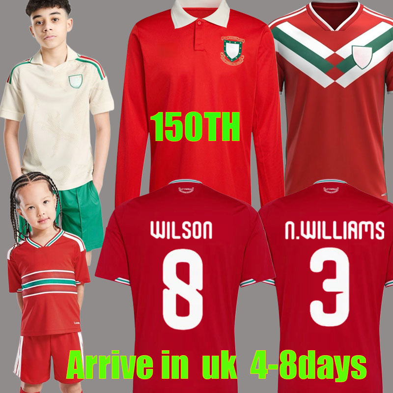 2026 england World Cup football shirt wales Soccer Jerseys Home maillot goalkeeper men kids kits 150th Anniversary Kit