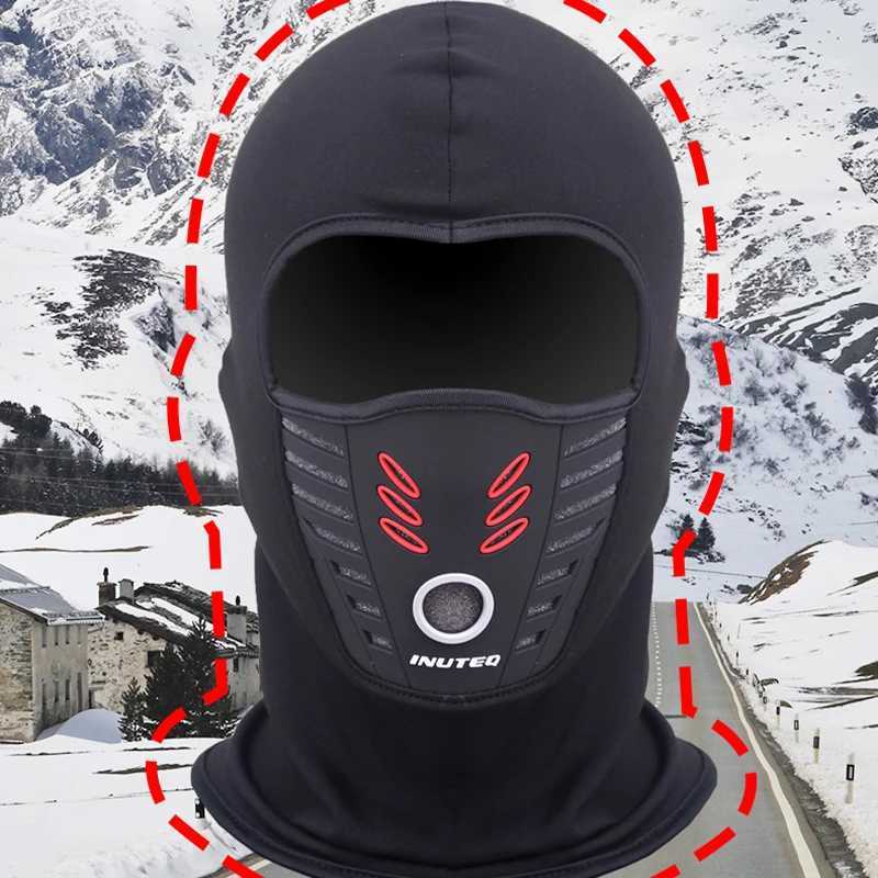 Winter Snowboard Full Face Mask Ski Cycling Balaclava for Bike Face Cover Thermal Warmer Hat Hood Bicycle Mask Windproof M260320