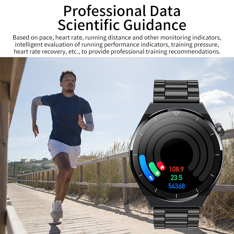 Men's Smart Watch Luxury 1.36 Inch Round Screen - Bluetooth Call, Sports Health Monitoring (Heart Rate/Blood Pressure), Multi-Function Hot-Sellin - view 5