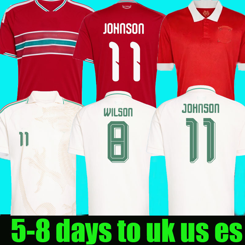 wales football jersey 2026 soccer shirts Special 150-Year Anniversary BROOKS WILSON JOHNSON Neco Williams HOME away men kids kit home away top quality