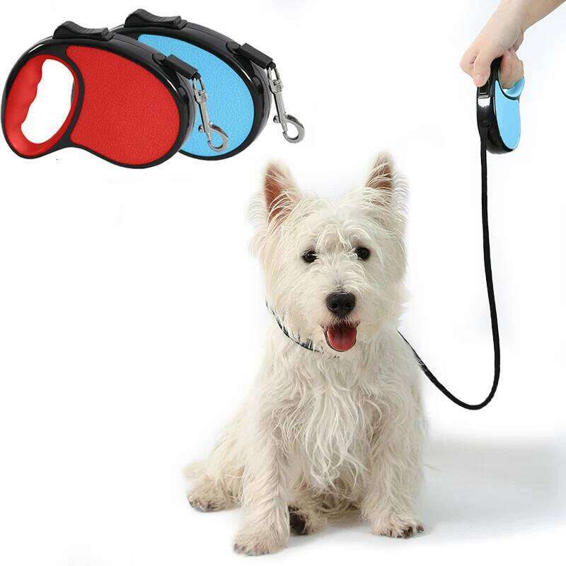 Famous brand Dog Leash For Small Medium Dogs Retractable Durable Nylon Puppy Walking Running Outdoor Collars Rope Pet Supplies pupakaIK