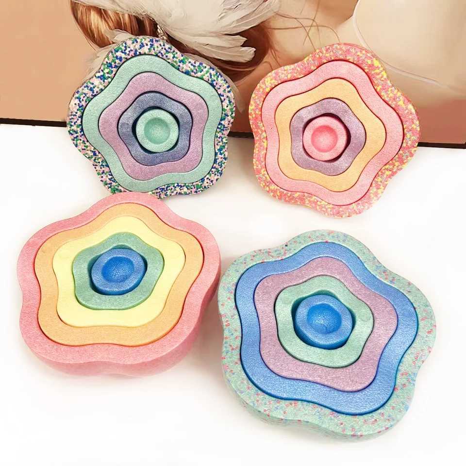 Kids Balance Stapstones Toys Sensory IntegrationFoam Toys Stapstenenen Sports Balance Toys 5pcs Set Y260319