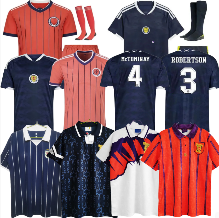 2026 27 World Cup scotland football shirt ROBERTSON ADAMS Soccer Jerseys DYKES McTominay McGREGOR SHANKLAND MCGREGOR Home away men kids