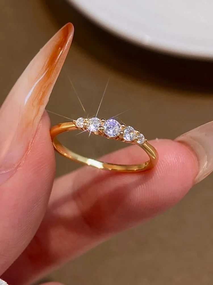 925 Sterling Silver Full Zircon Simplicity Fashion Gorgeous Ring For Women Engagement Wedding Luxury High Quality Fine Jewelry H260320 - view 4