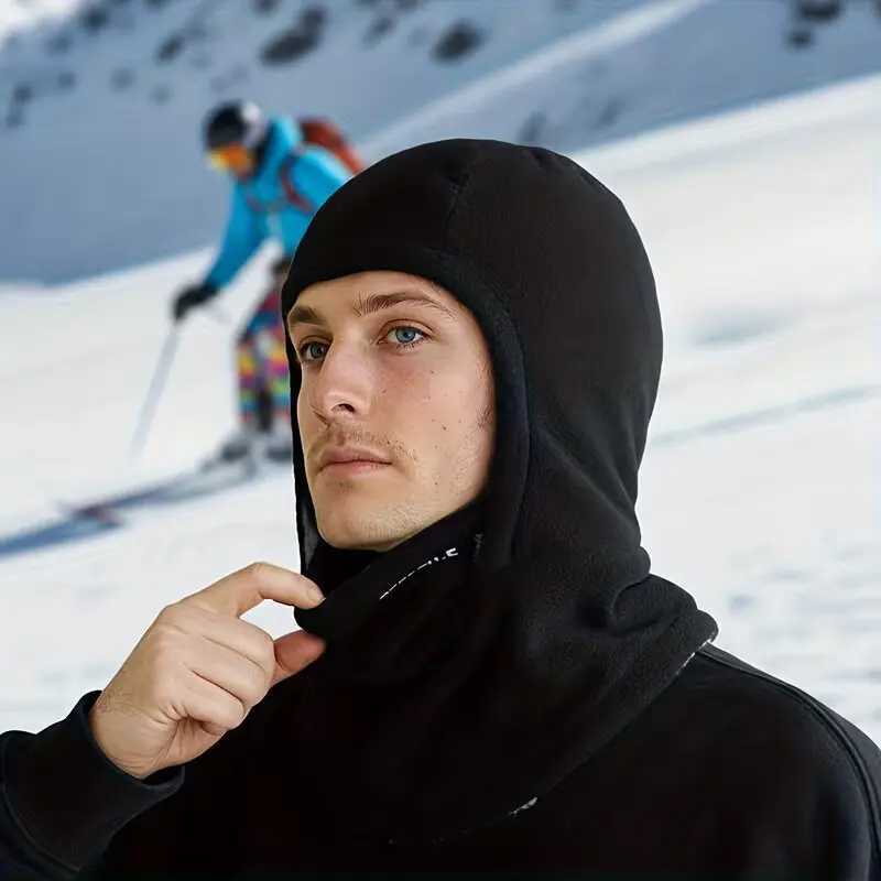 Fleece Balaclava Cycling Cold-proof Windproof Warm Hood and Hat Thicken Thermal Ski Windproof Women Men M260320