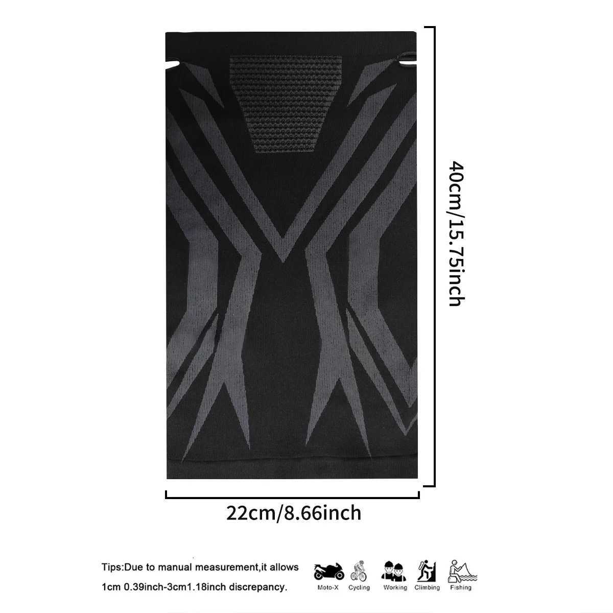 Winter Neck Warmer Gaiter Balaclava Ear-Loops Anti-shedding Windproof Face Mask for Ski Snowboard M260320